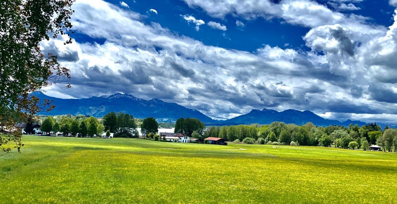 Ferienwohnung Chiemseealpenblick Breitbrunn am Chiemsee Exteriör bild